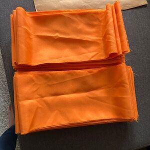 Orange Chair Sashes set of 5